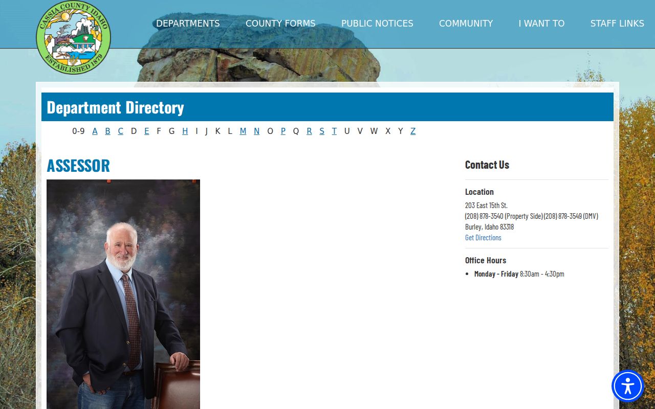 Cassia County criminal record agency directory